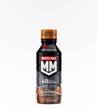 Muscle Milk Protein Shake Chocolate Peanut Butter 14 oz bottle