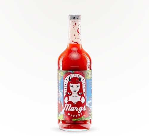 Marys Mixers Fresh Strawberry Margarita Mix 32oz (Bottle)