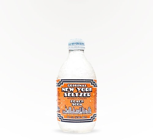 New York Seltzer Peach 10oz (Bottle)