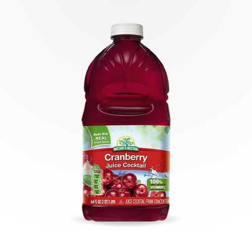 Nature's Nectar Cranberry Juice 64oz (Bottle)