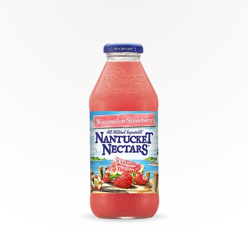 Nantucket Nectars Watermelon Strawberry 16 oz bottle