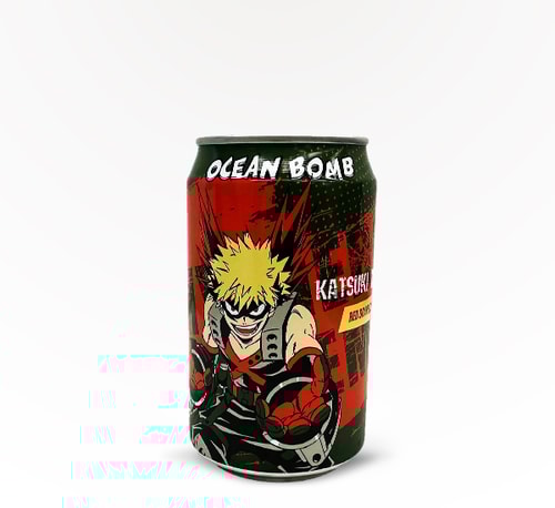 Ocean Bomb My Hero Academia Katsuki Bakugo (Red Grape) 330 ml can