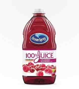 Ocean Spray 100 Percent Cranberry Raspberry 60 oz