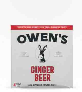 Owen's Craft Mixers Ginger Beer 4 cans 8.2 oz