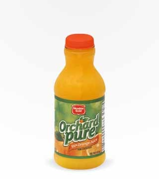 Orchard Pure 100% Orange Juice 16 oz bottle