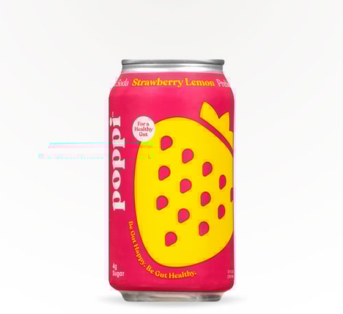 Poppi Strawberry Lemon 12 Cans