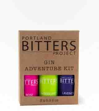 Portland Bitters Project Gin Adventure Kit 3 bottles 0.5 oz