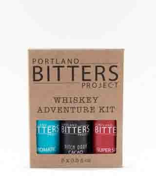Portland Bitters Project Whiskey Adventure Kit 3 bottles 0.5 oz