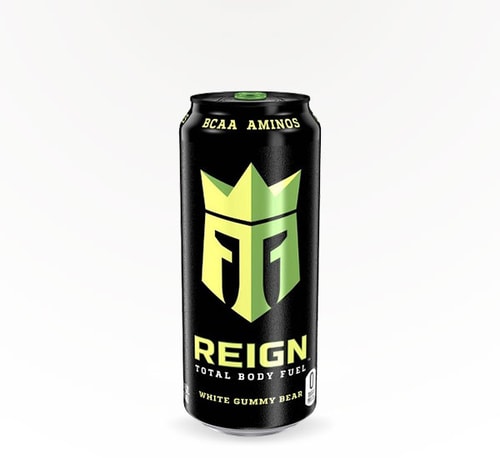 Reign Energy White Gummy Bear 16 oz