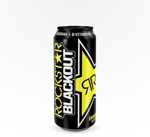 Rockstar Blackout Energy Drink 16 oz
