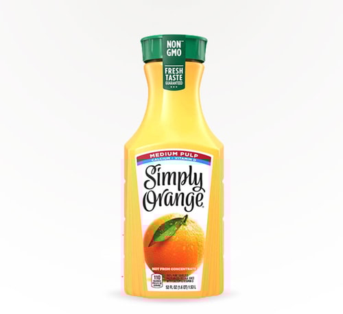 Simply Orange Medium Pulp Orange Juice 52 oz