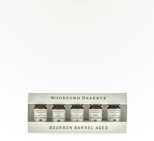 Woodford Reserve Bourbon Barrel Aged Bitters Set 5 bottles 10 ml