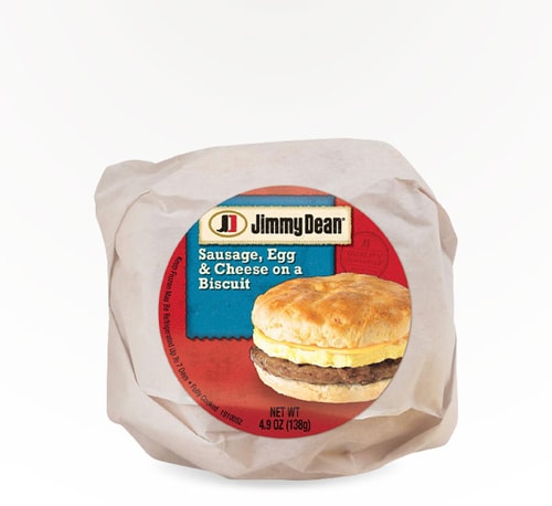 JImmy Dean Sausage Egg and Cheese Biscuit 5oz (Bottle)