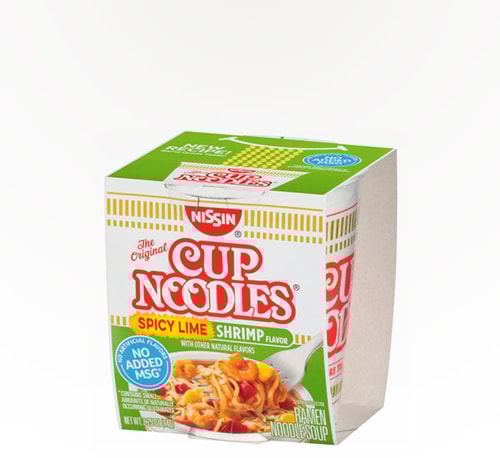 Nissin Cup Noodles Spicy Lime Shrimp 2.25 oz