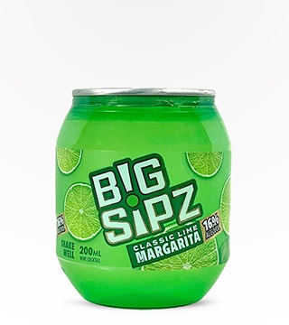 Big Sipz Classic Lime Margarita 200ml (Bottle)