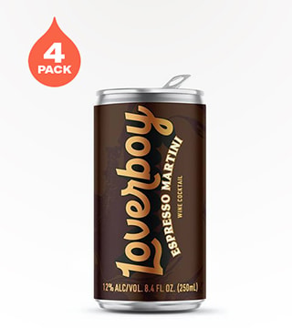 Loverboy Espresso Martini 4 Cans 8.4oz