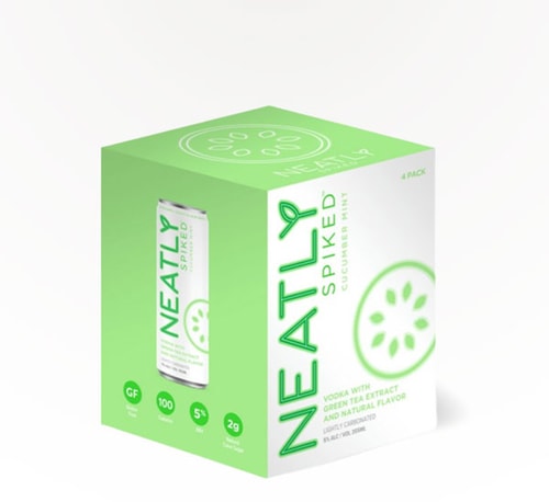 Neatly Spiked Cucumber Mint 4 Cans (12oz)