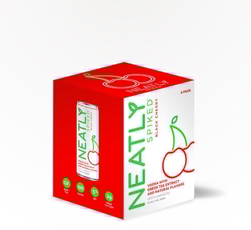 Neatly Spiked Black Cherry 4 Cans (12oz)