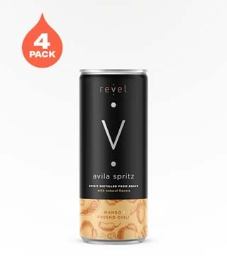 Revel Spirits Avila Spritz Mango and Fresno Chili 4 Cans 12oz
