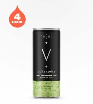 Revel Spirits Avila Spritz Watermelon, Cucumber, Cilantro 4 Cans 12oz