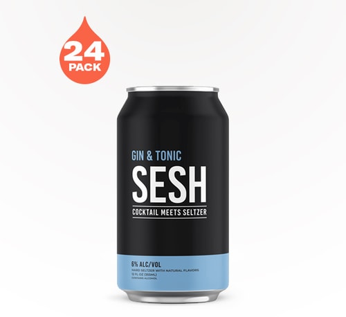 SESH Gin and Tonic 24 Cans 12oz