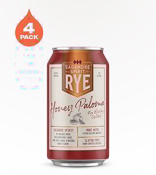 Sagamore Spirit Honey Paloma 4 Cans 12oz