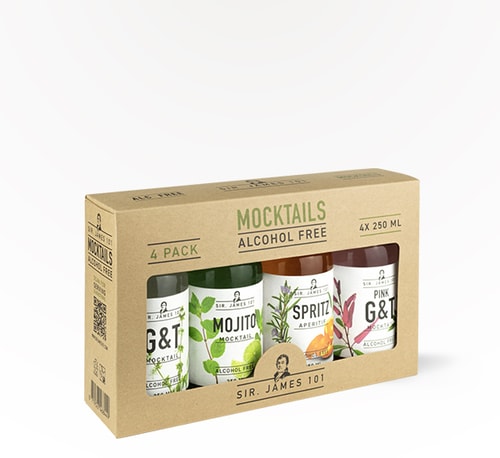 Sir. James 101 Alcohol-Free Variety Pack 4 Cans (250ml)