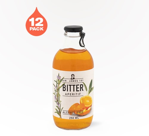 Sir. James 101 Alcohol-Free Bitter Aperitif Spritz 12 bottles 250 ml