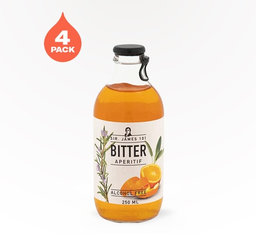 Sir. James 101 Alcohol-Free Bitter Aperitif Spritz 4 Cans (250ml)
