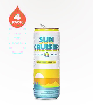 Sun Cruiser Lemonade Iced Tea Vodka 4 Cans (12oz)