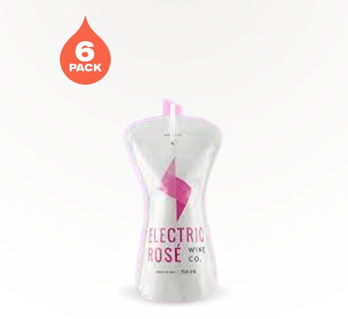 Electric Rosé Pouches Rosé 6 Pack 12oz