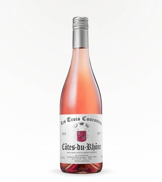 Les Trois Couronnes Côtes-du-Rhône Rosé 750ml (Bottle)
