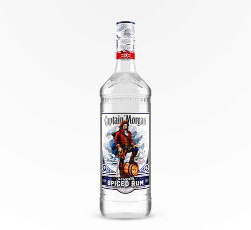 Captain Morgan Silver Spiced Rum 1L (Bottle)