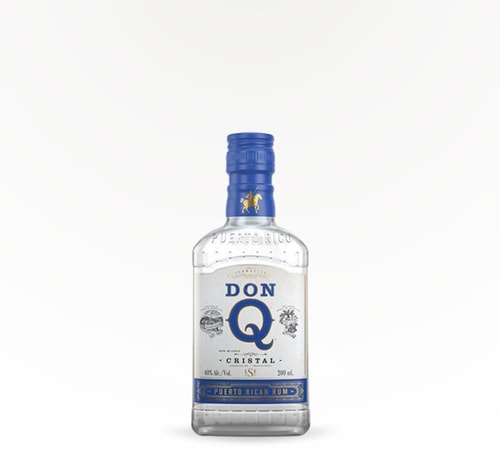 Don Q Cristal Rum 200ml (Bottle)