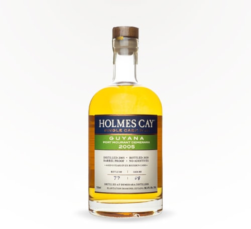 Holmes Cay 2005 Guyana Port Mourant Demerara Single Cask Rum 750ml (Bottle)