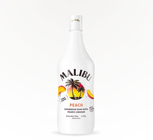 Malibu Peach Rum 1.75L (Bottle)