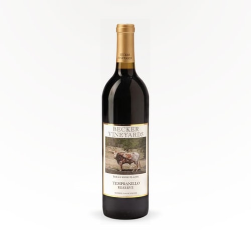 Becker Vineyards Tempranillo 750ml (Bottle)