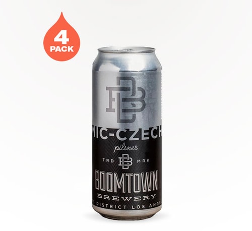 Boomtown Mic Czech Pils 4 Pack (16oz)