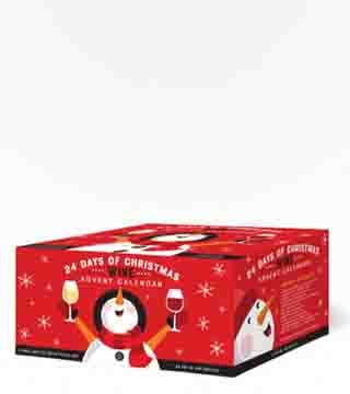 Christmas Wine Advent Calendar Variety Pack 24 Bottles 187 ml