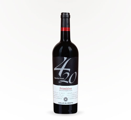 Colle Al Vento 420 Quattro Venti Primitivo 750ml Bottle