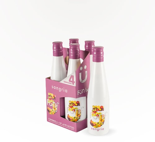 Fünf Sangria 4 Bottles (187ml)