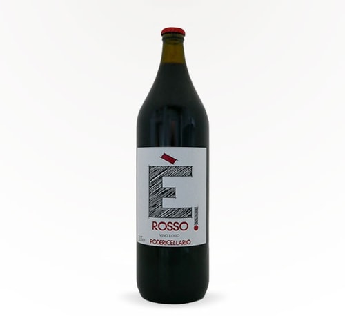 Poderi Cellario È! Rosso Red Wine 1L (Bottle)