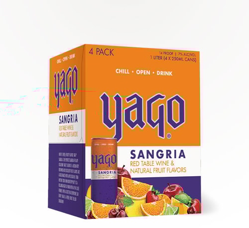 Yago Sangria 4 Cans (250ml)