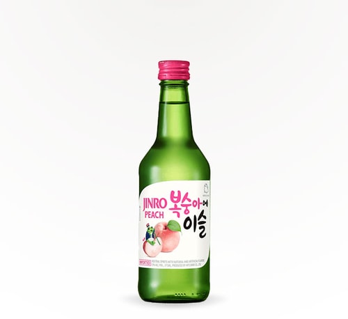 Jinro Peach Soju 375ml (Bottle)
