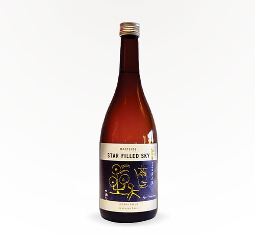 Mantensei Star Filled Sky Junmai Ginjo Sake 720oz Bottle