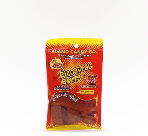 Alamo Candy Xtreme Sour with Chili Picositas Belts 5 oz