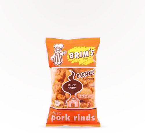 Brim's Snack Food Barbecue Pork Rinds 3 oz