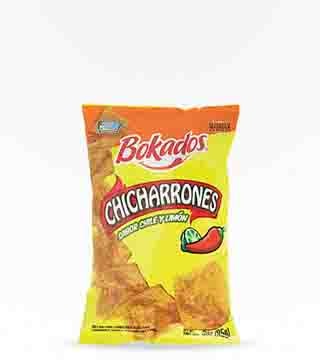 Bokados Chicharrones Sabor Chile y Limón 225 g
