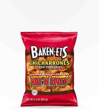Baken-Ets Hot 'n Spicy Chicharrones 2.125 oz