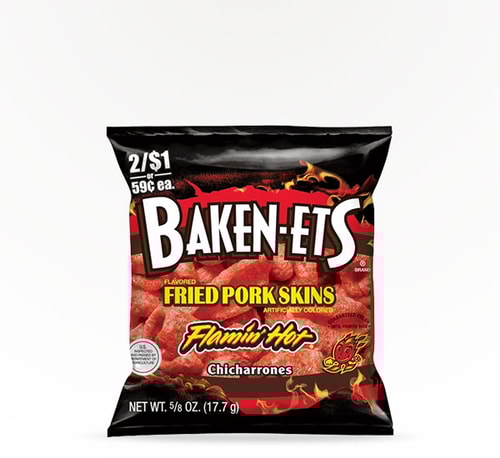 Baken-Ets Flamin' Hot Chicharrones 0.625 oz
